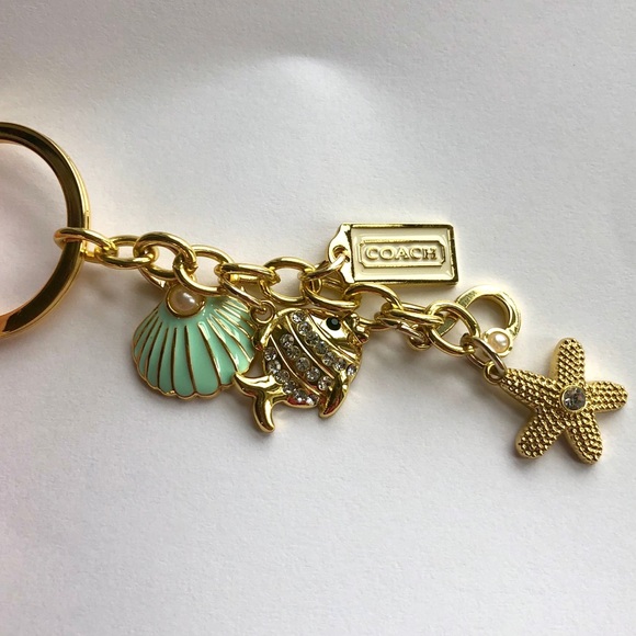 Coach Accessories - Coach Sea Keychain Charms